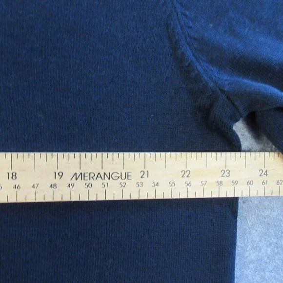 Brooks Brothers 346 Mens Polo Shirt Knit Pima Cotton XL Navy Blue Old Money 354 - Picture 6 of 10